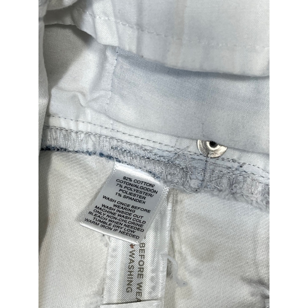 Women's Loft Denim Skirt, Size 10 White - Picture 4 of 7